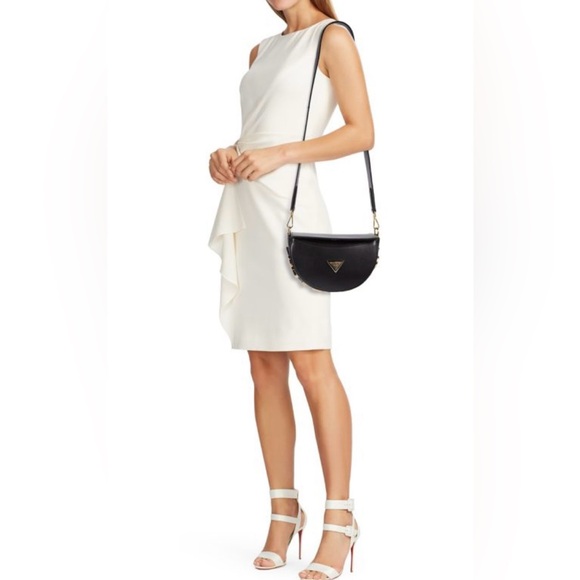 VALENTINO BY MARIO VALENTINO
Lunaire Leather Crescent Shoulder Bag - Picture 8 of 9